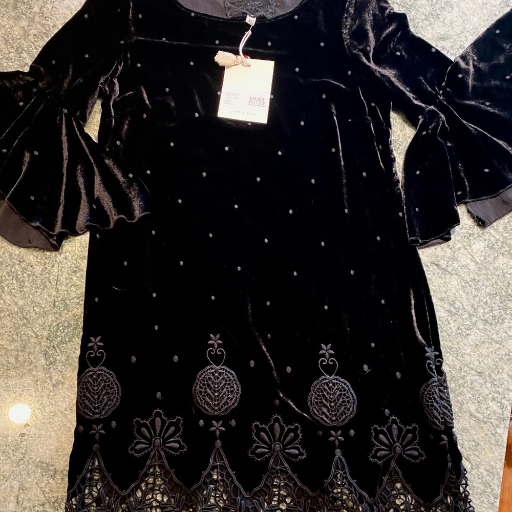 Johny Was Velvet dress
